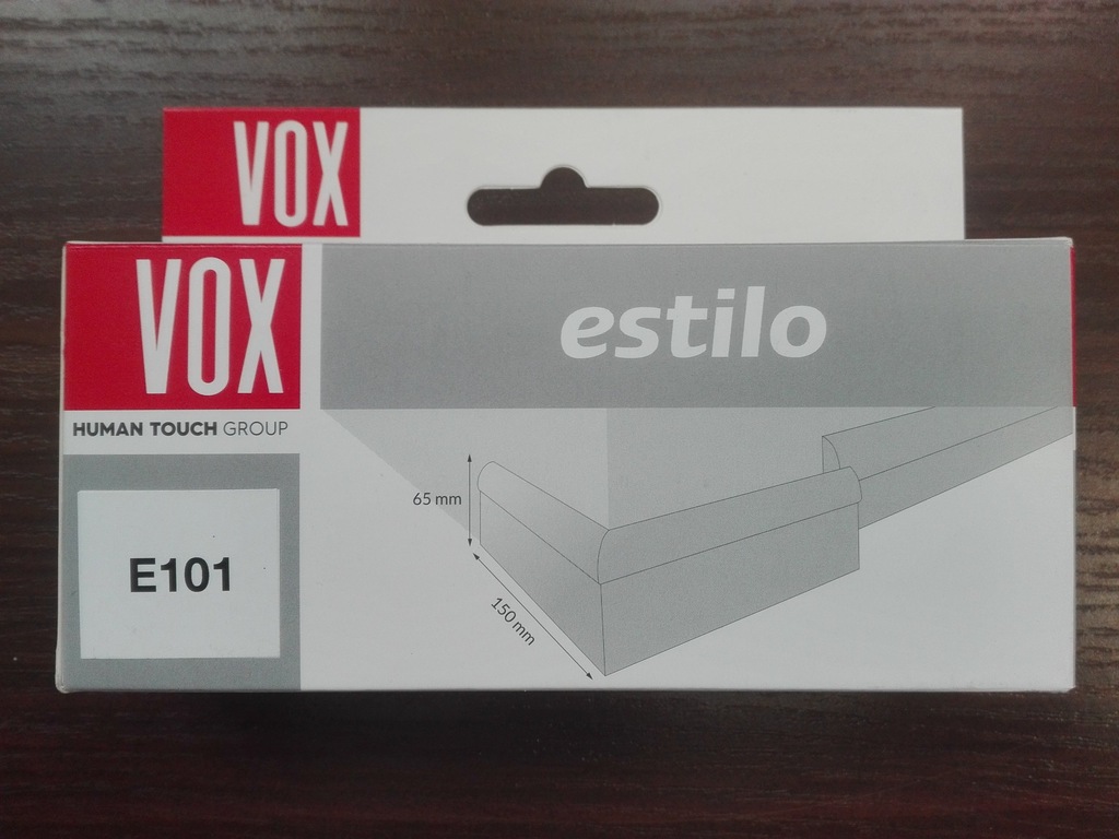 VOX ESTILO E101 NAROŻNIK ZEWNĘTRZNY MDF BIAŁA