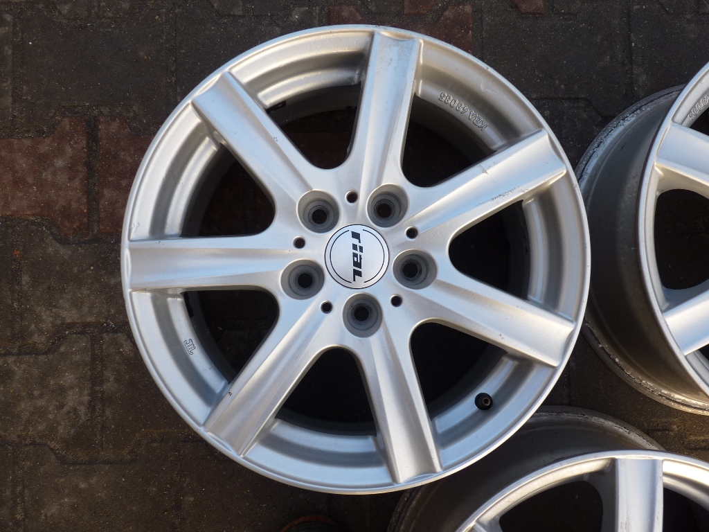 FELGA ALU 16'' ET48 5X112 RIAL KBA 48085 - 7159849563 - oficjalne archiwum Allegro
