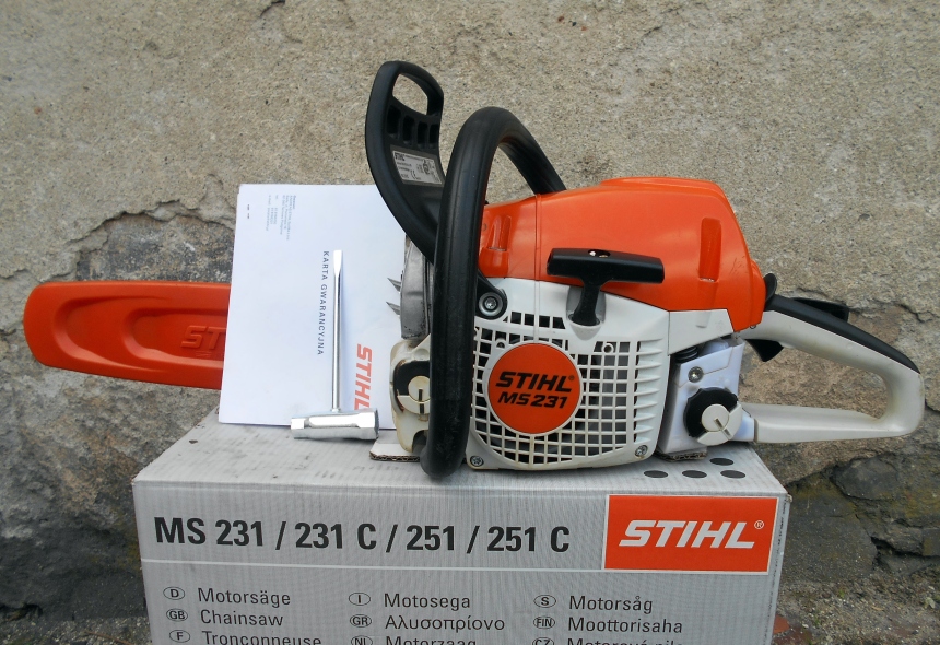 Pila Spalinowa Stihl Ms 231 18r Msc Gwarancji Oficjalne Archiwum Allegro