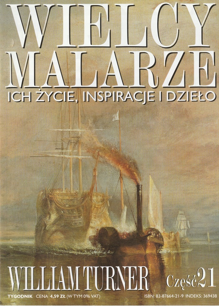WIELCY MALARZE część 21 WILLIAM TURNER