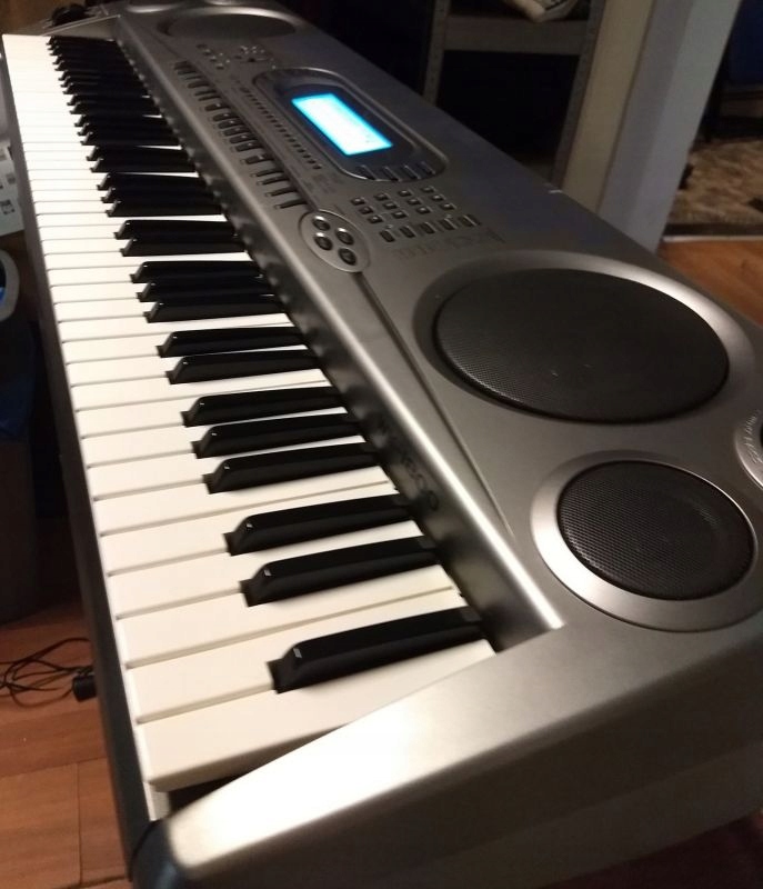 KEYBOARD ORGANY CASIO WK 1800 7680855842 oficjalne archiwum Allegro