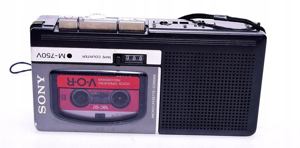 5580-10 ...SONY M-750V. m#s MIKRO DYKTAFON KASETY