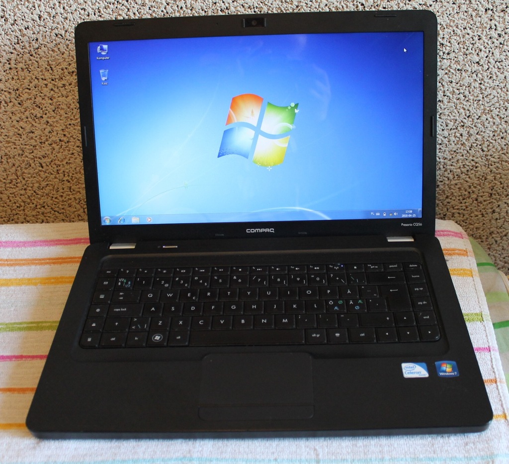 Compaq presario cq57 установка windows 7 с флешки