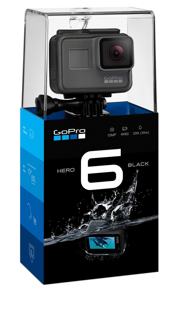 Kamera Sportowa Gopro Hero 6 Black 4k 7092851886 Oficjalne Archiwum Allegro