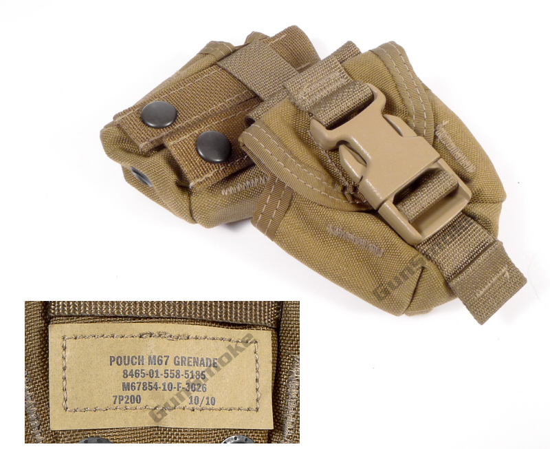 USMC EAGLE M67 Hand Grenade Pouch COYOTE Kontrakt