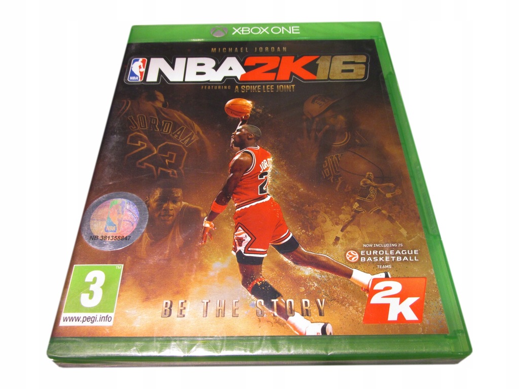 NBA 2K16 MICHAEL JORDAN EDITION / X1 / FOLIA
