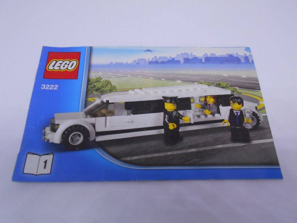 Instrukcja LEGO City Helicopter and Limousine 3222