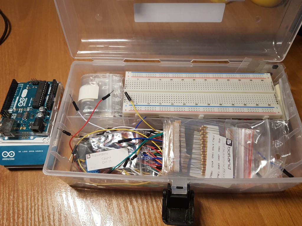 StarterKit rozszerzony - z Arduino Uno BORTLAND