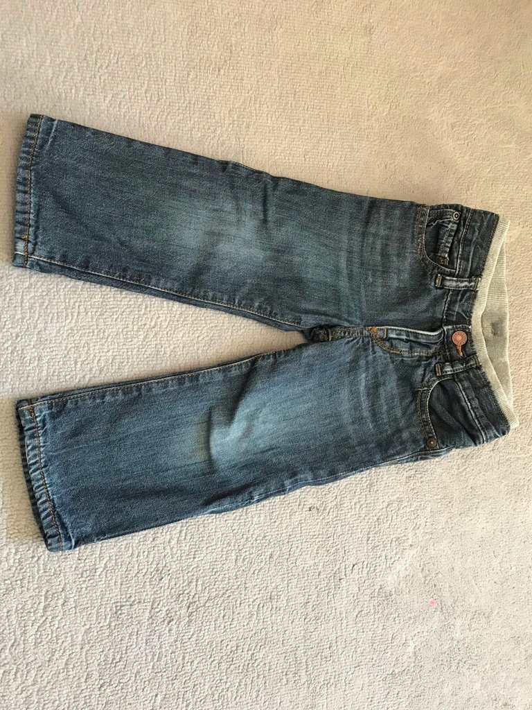 Spodnie jeansy GAP ocieplane