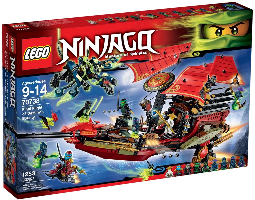 LEGO NINJAGO Ostatni lot Perły Przeznaczenia 70738