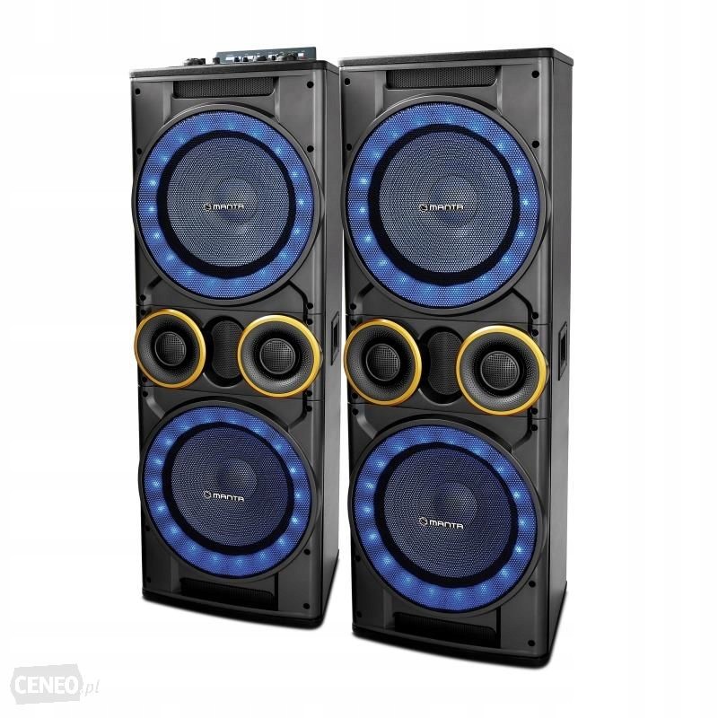 MANTA SPK95008 SERAPHIN ZESTAW GŁOŚNIKÓW KARAOKE