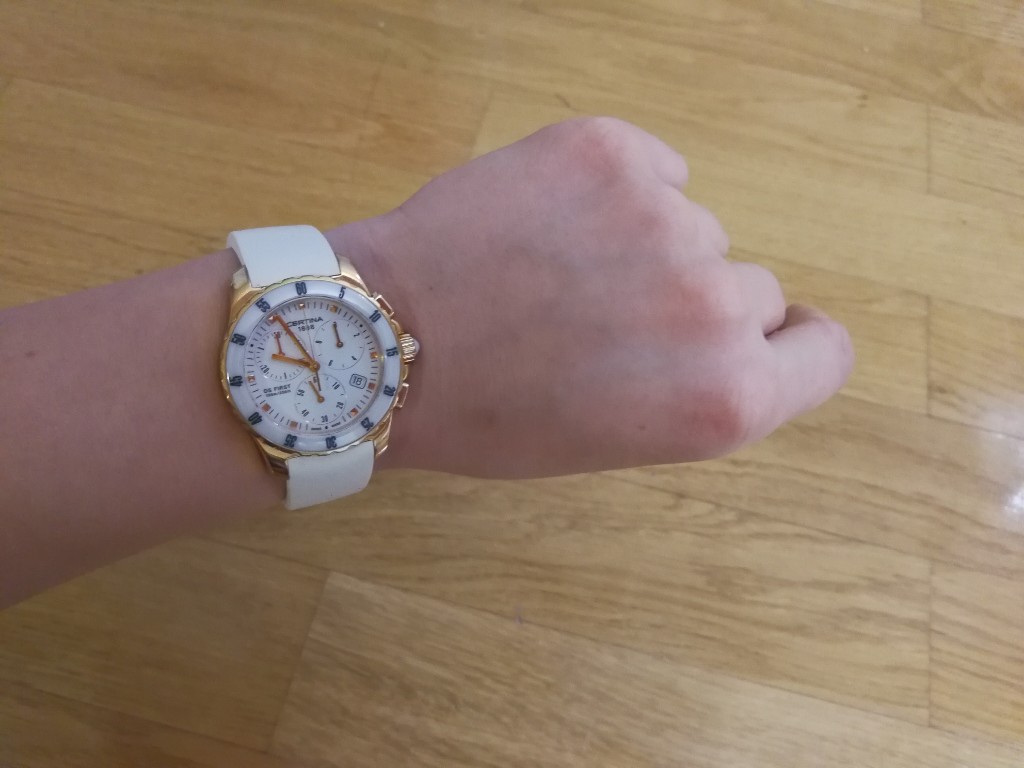 Zegarek Certina Ds First Lady biały jak nowy