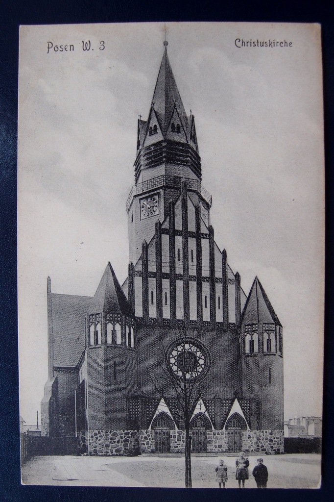 POZNAN Kościół na Limanowskiego - Łazarz 1916r.