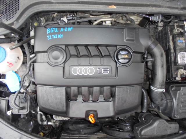 AUDI A3 8P 1.6 8V MPI 102 KM SILNIK BGU 92tys km