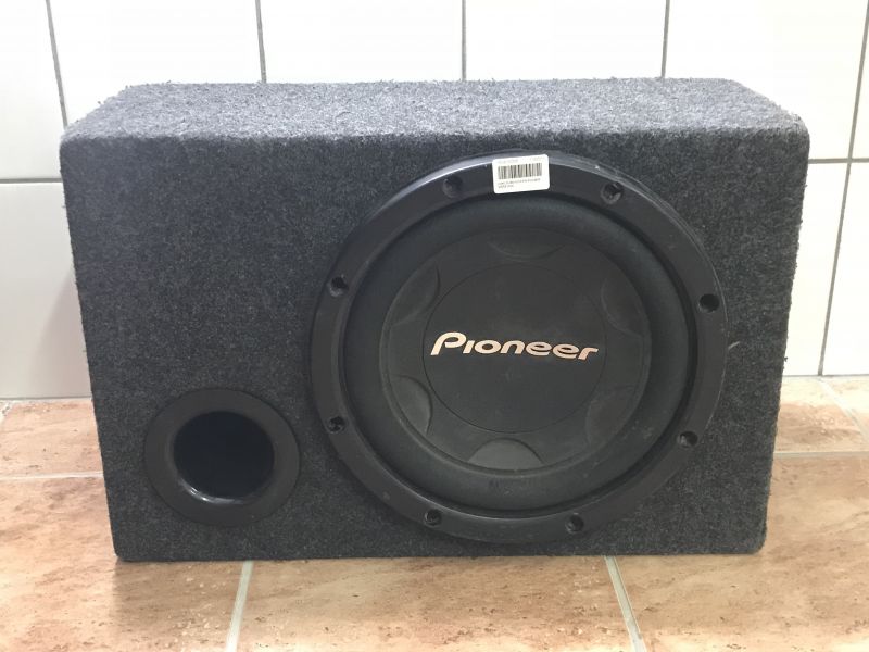 SUBWOOFER PIONIER SKRZYNIA #MOCNY!