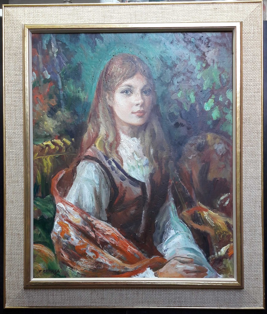 PORTRET KOBIETY, TADEUSZ KAMASA