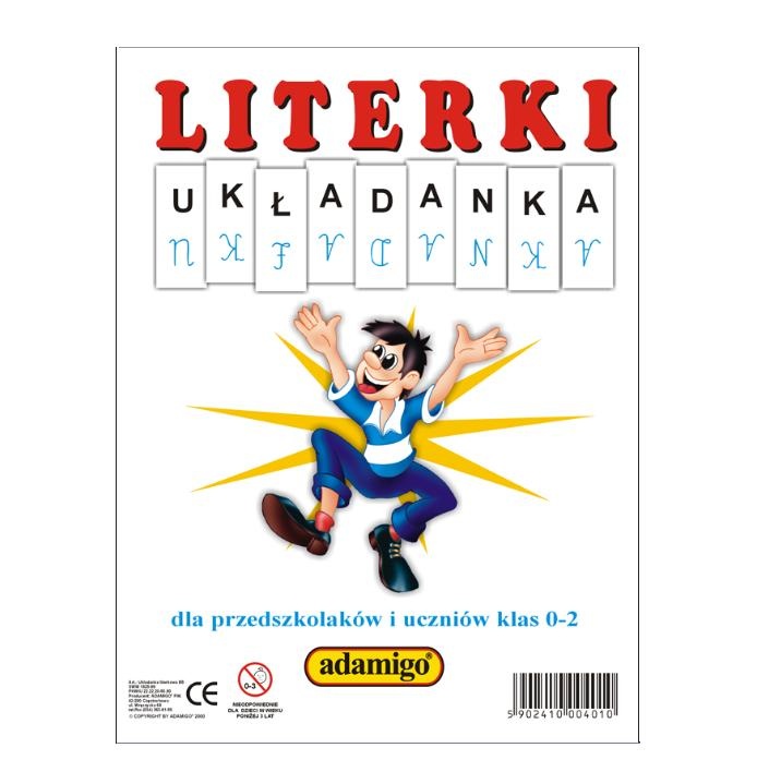 ALFABET RUCHOMY KLASER LITERY NAUKA CZYTANIA