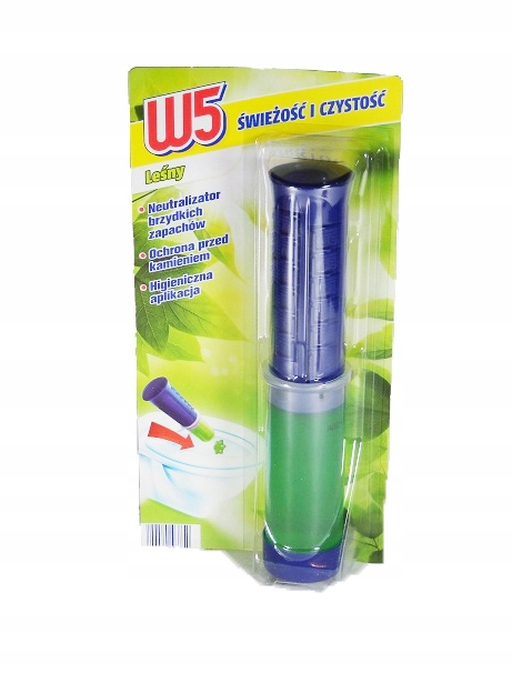 W5 zawieszka krążek żelowy DO WC Leśny 75ml