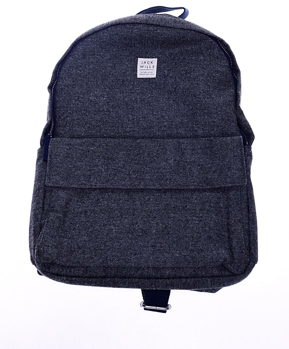 5204-10 ...JACK WILLS... w#w JEANSOWY SZARY PLECAK