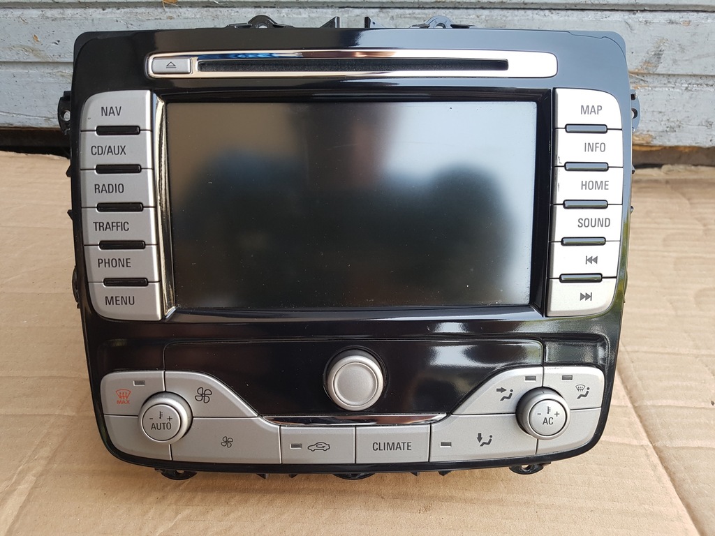 RADIO CD NAWIGACJA DOTYKOWA MONDEO MK4 SMAX KOD 6975922681