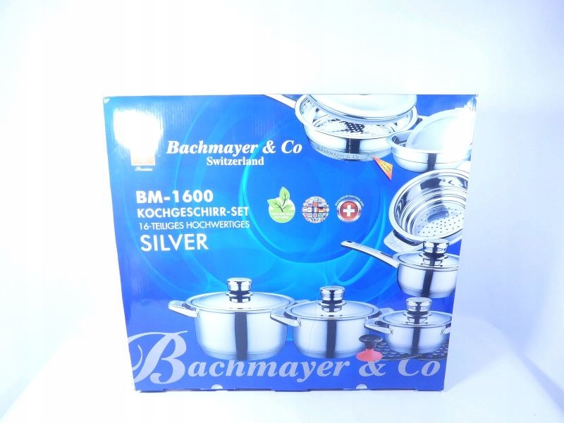 BACHMAYER BM-1600 GARNKI KOMPLET