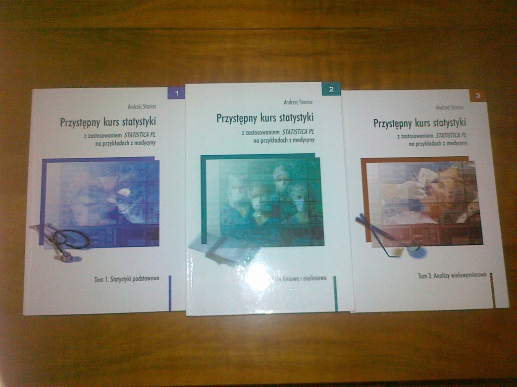 Andrzej Stanisz Przystępny kurs statystyki 3 tomy
