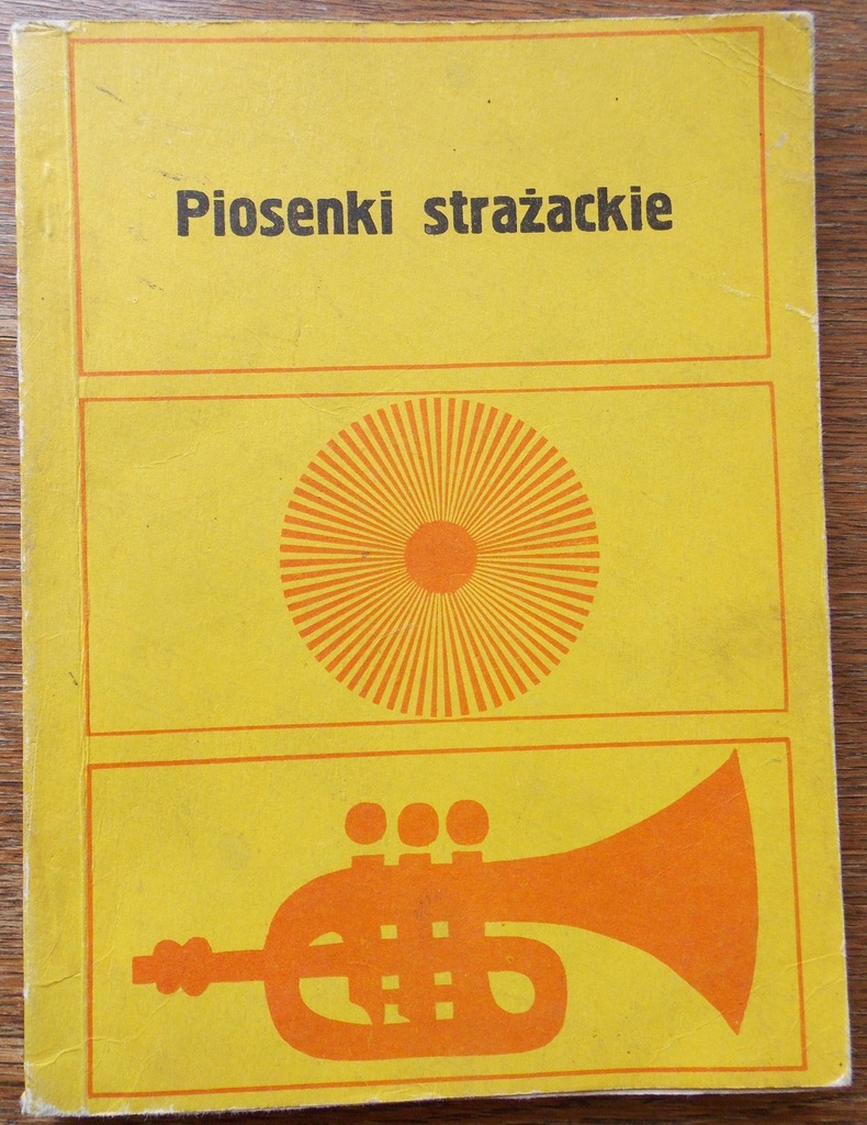 Piosenki Strażackie Pieśni nuty  1976 OSP Straż