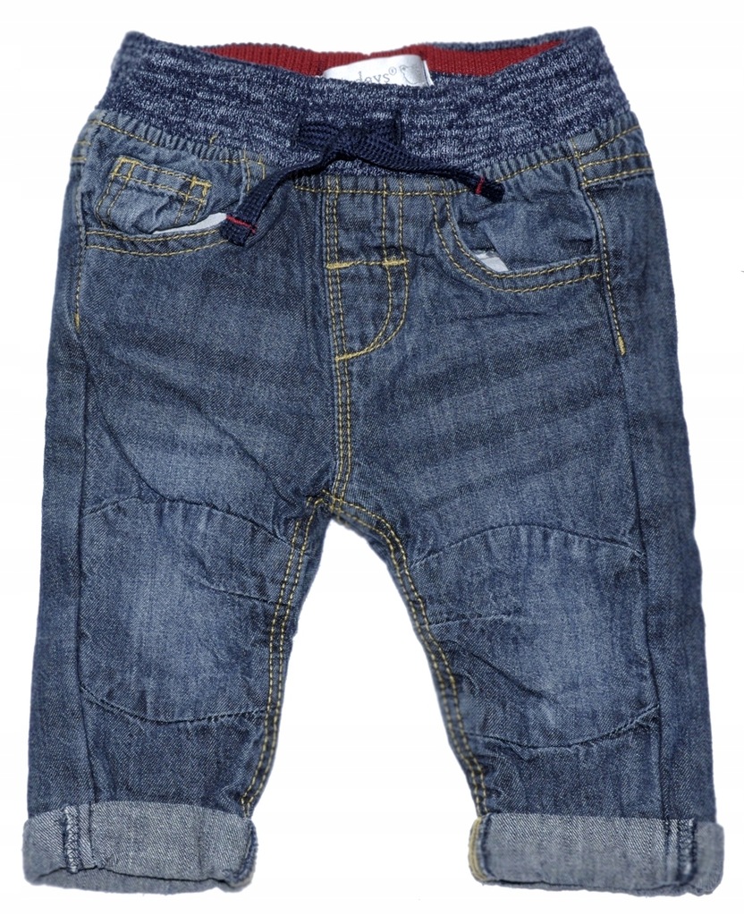 PRIMARK_ Spodnie jeans,EARLY DAYS_62 cm _ 0/3 mths