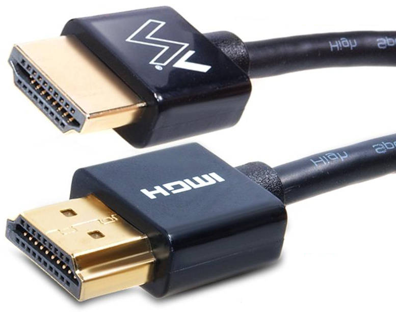 Kabel HDMI SLIM 3D ULTRA HD 1.4 0,5m BYDGOSZCZ