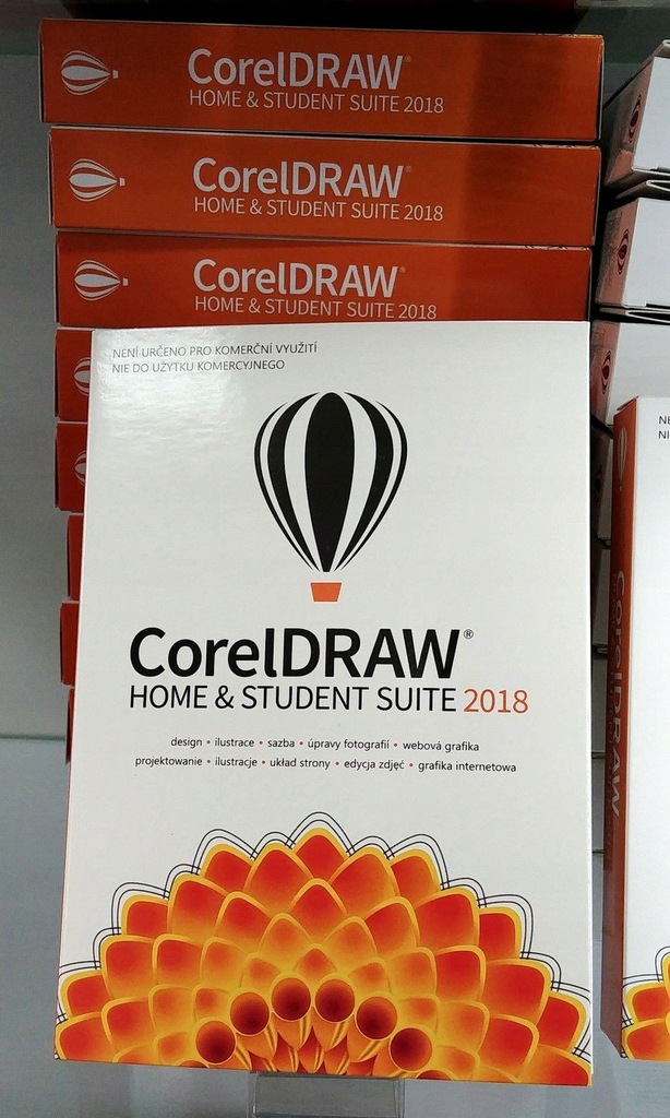 Corel DRAW X8 2018 Home Student Suite PL 3 PC BOX ...