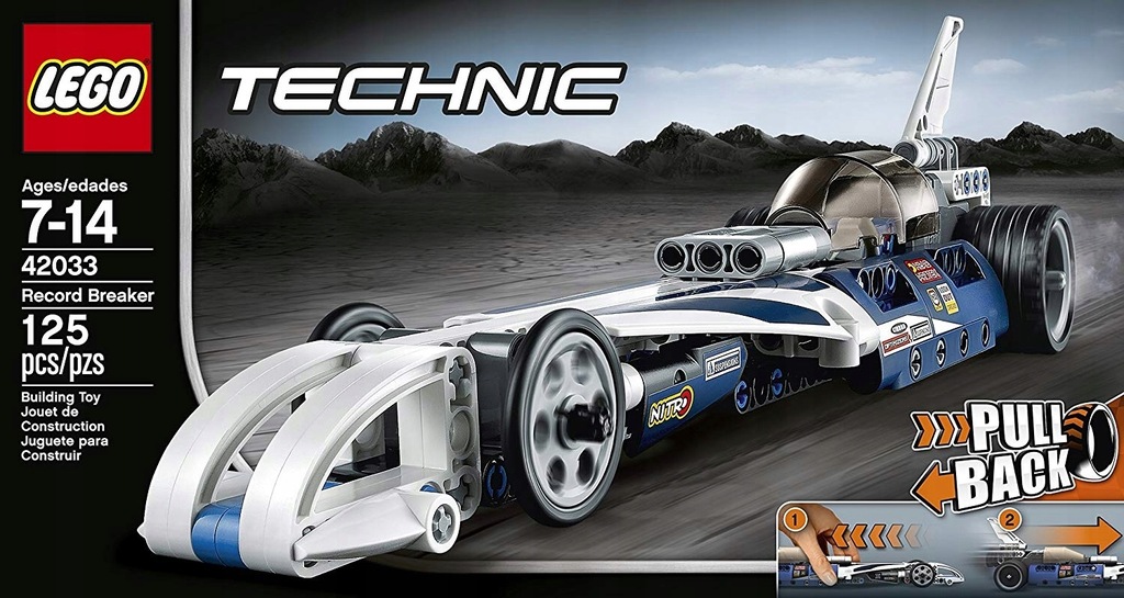 LEGO TECHNIC 42033 Błyskawica - 7578778047 - oficjalne archiwum Allegro