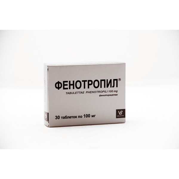 Phenotropil Fenotropil 30 tab/100mg Oryginal Rosja