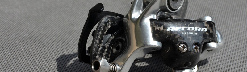 【ジャンク】Campagnolo Record Titanium 10S ジャンク】Campagnolo Record Titanium 10S