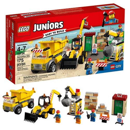 Klocki LEGO Juniors budowlana rozbiórka 10734