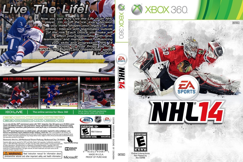 nhl 14 xbox 360