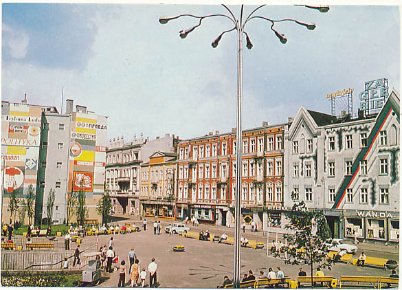 Sosnowiec neon Czytajcie ZAGŁĘBIE mural reklama