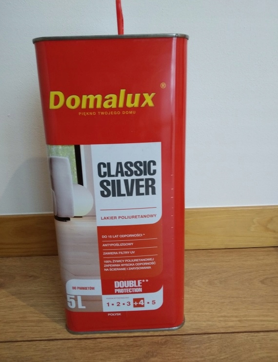 Lakier Domalux Classic Silver - Połysk 5L