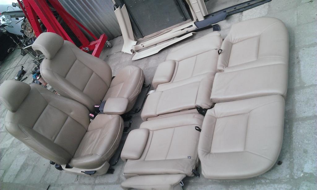 SAAB 9-5 wnętrze kanapa fotele kubełkowe skóra 95