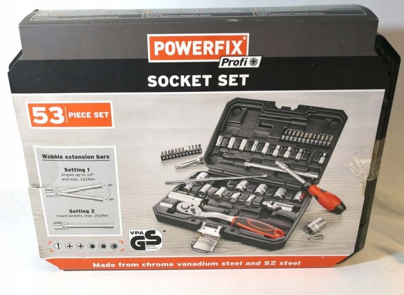 Powerfix profi store socket set