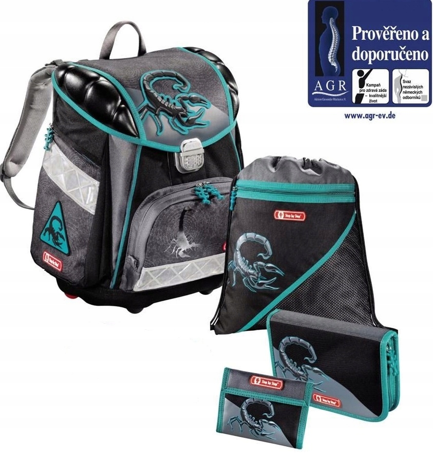 Tornister Plecak Step by Step 2w1 SKORPION, Hama