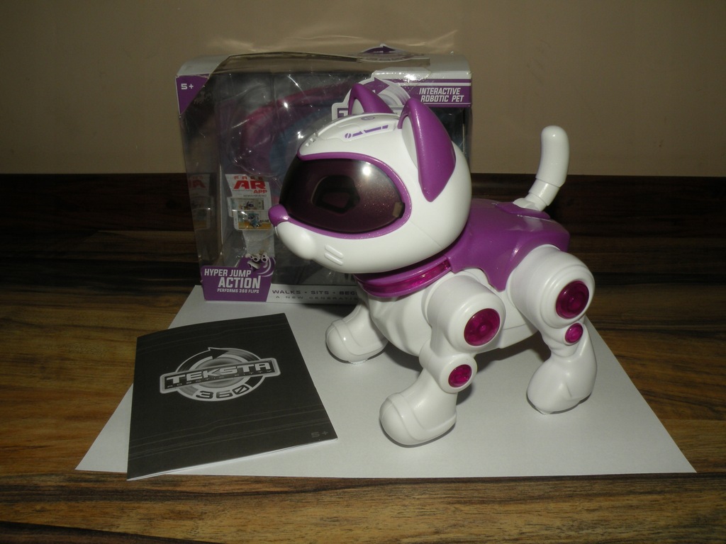 Teksta 360 Kot Kotek interaktywny robokot duży 7638184317