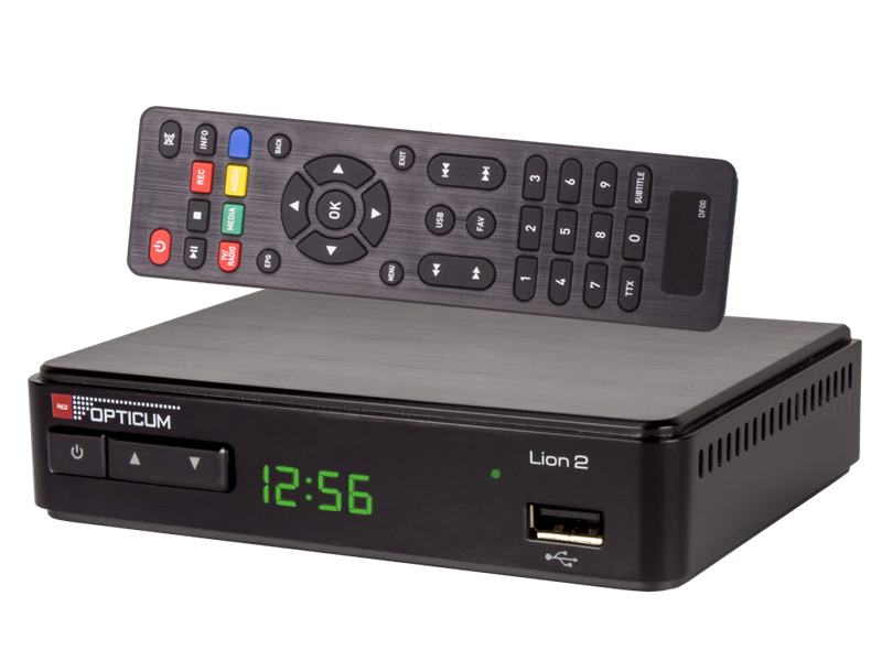 DEKODER TV NAZIEMNEJ DVB-T OPTICUM HD LION 2 HDMI