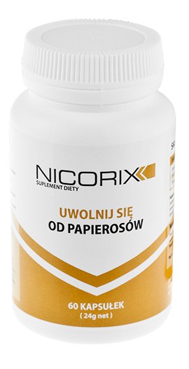 NICORIX - SKUTECZNE RZUĆ PALENIE, POKONAJ NIKOTYNE