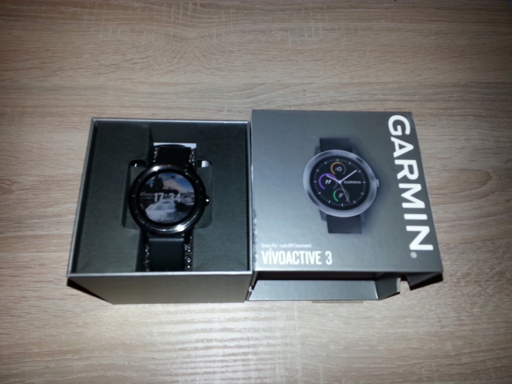 garmin vivoactive 3 menu