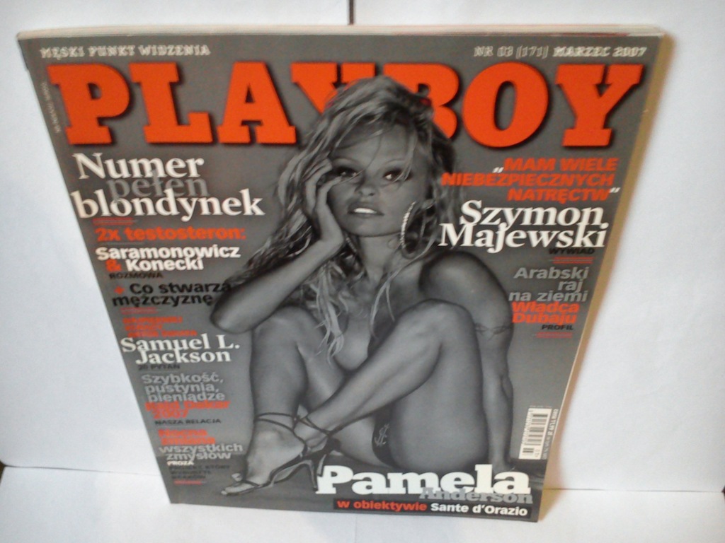 PLAYBOY 3(171)2007 PAMELA ANDERSON NAGO !!!!!!! - 7073924922 - oficjalne  archiwum Allegro