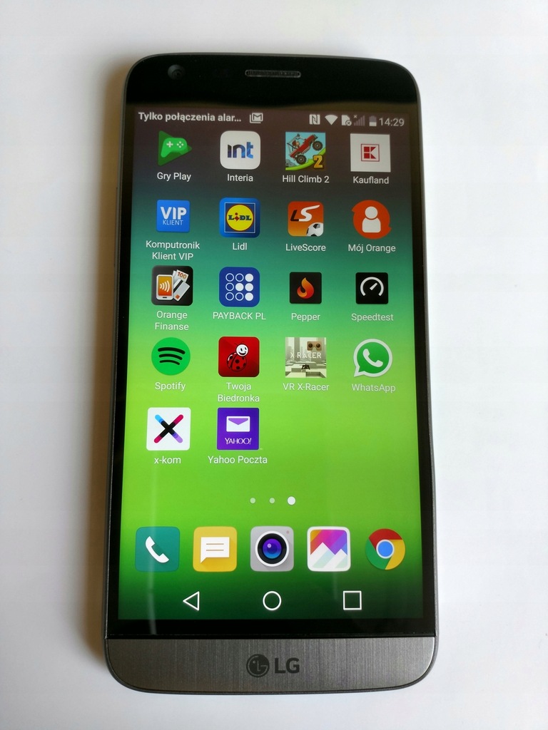 smartfon LG G5 H850 gwar. + LG CAM Plus, 2 x etui