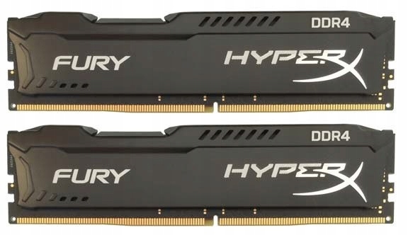 DDR4 HyperX Fury Black 8GB/2666(2*4GB) CL15