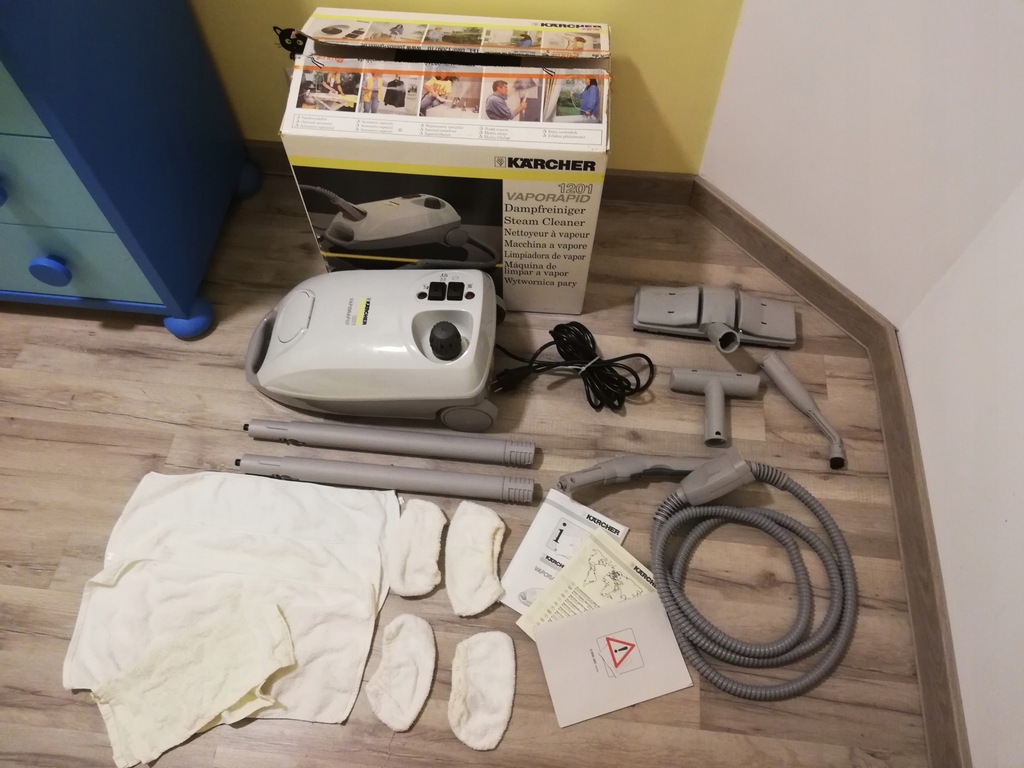 KARCHER VAPORAPID 1201- PAROWNICA OCZYSZCZACZ