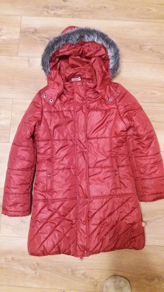 Zimowy płaszcz Coccodrillo 140, dla dziewczynki