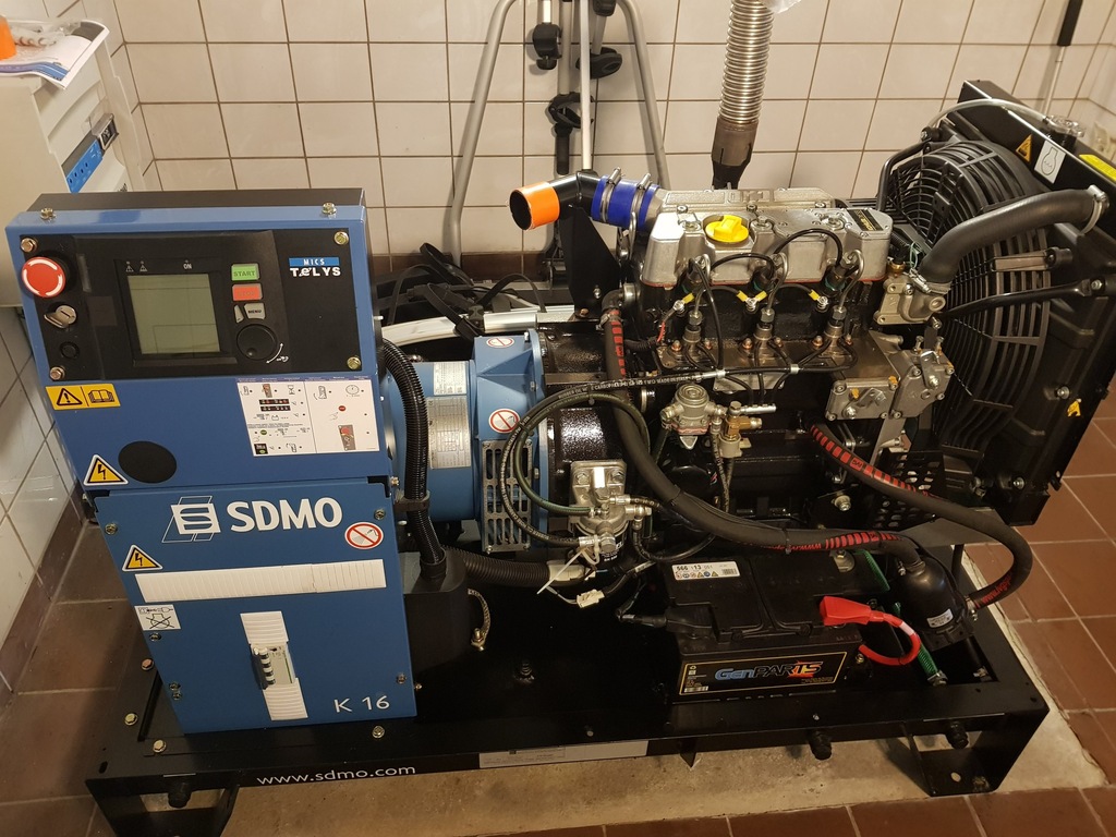 Agregat prądotworczy SDMO K16 13KW/400V+SZR+tłumik